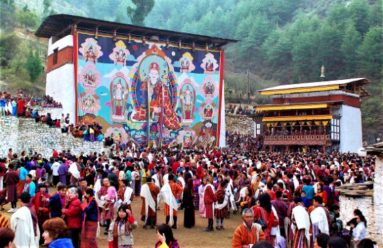 Paro Tsechu Monastery Festival
