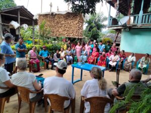 Interaction with local women groups by our Swan Guests