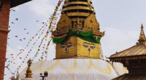 Historic temples and traditional architecture in Kathmandu