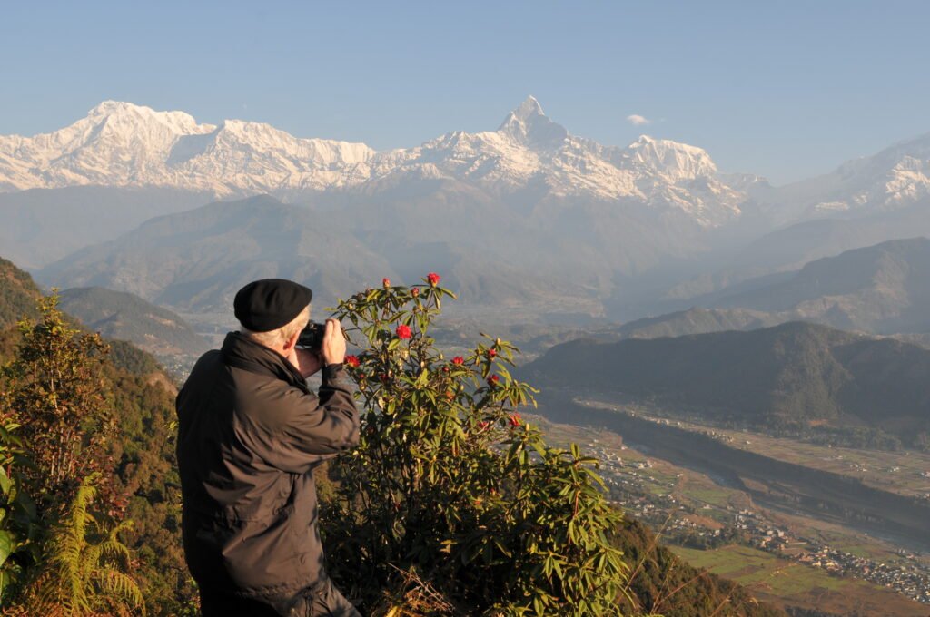 Himalayan Panoramic View of Nepal